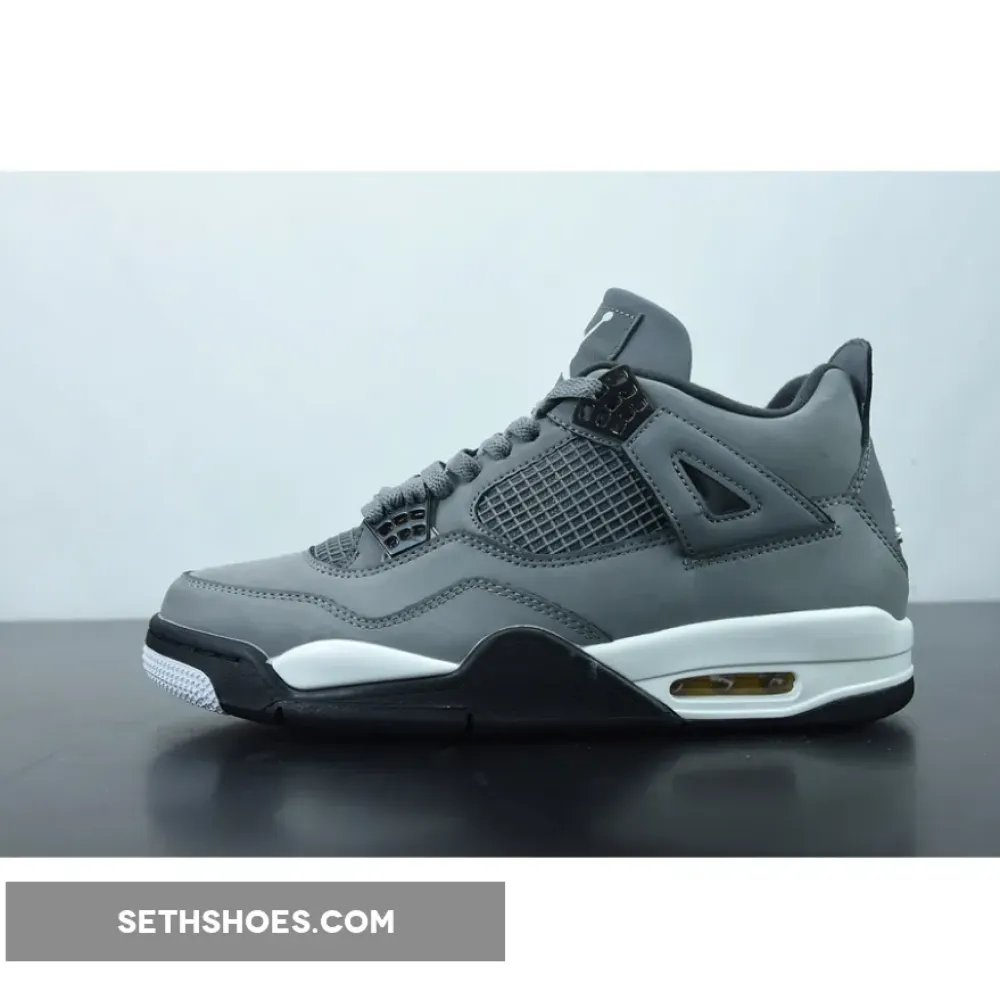 Air Jordan 4 Cool Grey/Chrome-Dark Charcoal  308497-007