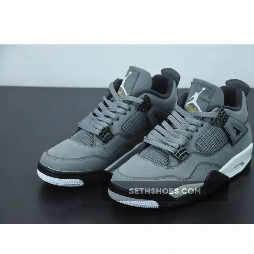Air Jordan 4 Cool Grey/Chrome-Dark Charcoal  308497-007