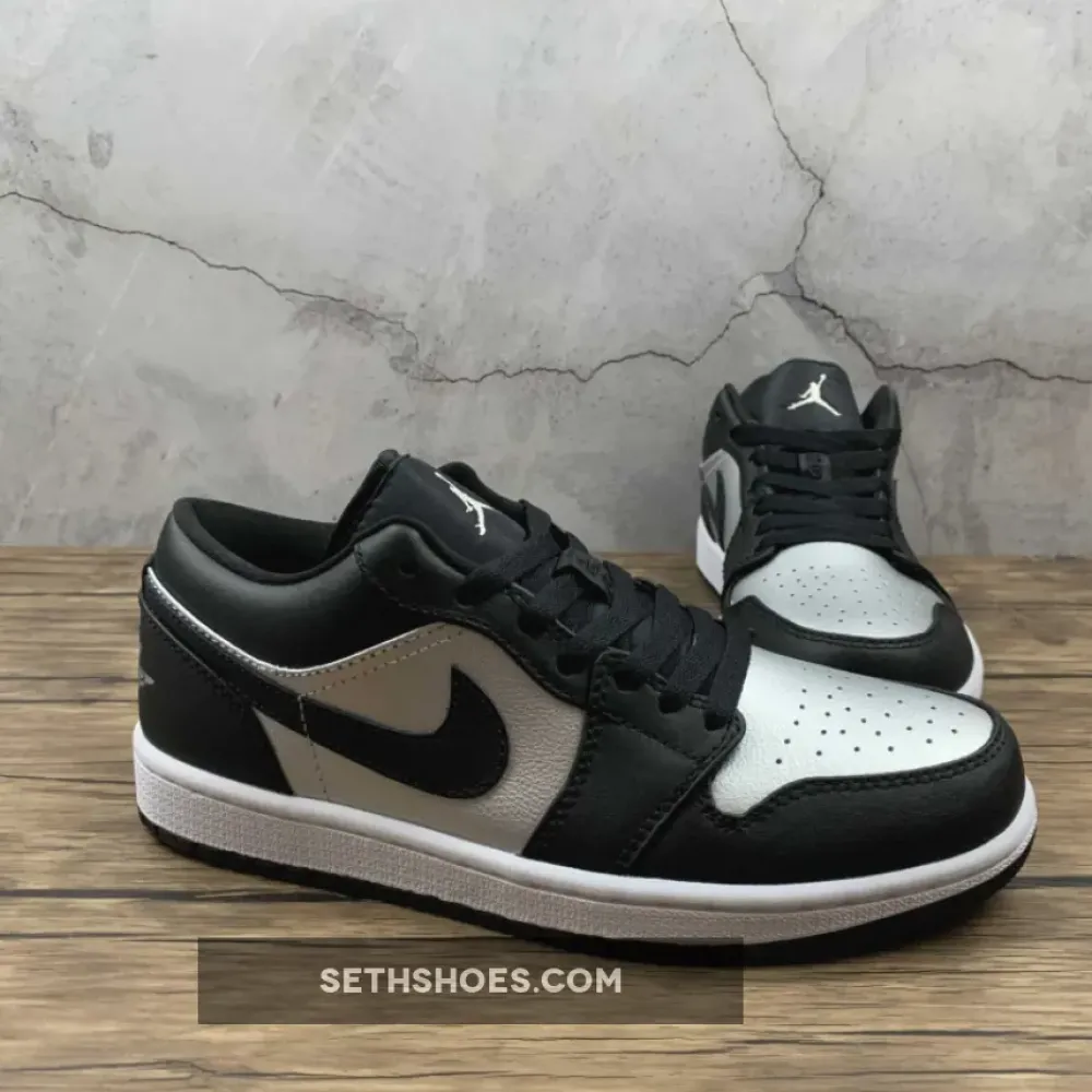 Air Jordan 1 Low “Silver Toe” Black/Metallic Silver-White  DA5551-001