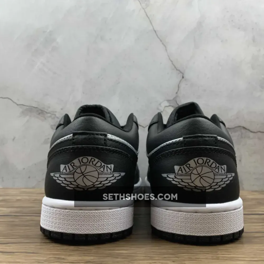 Air Jordan 1 Low “Silver Toe” Black/Metallic Silver-White  DA5551-001