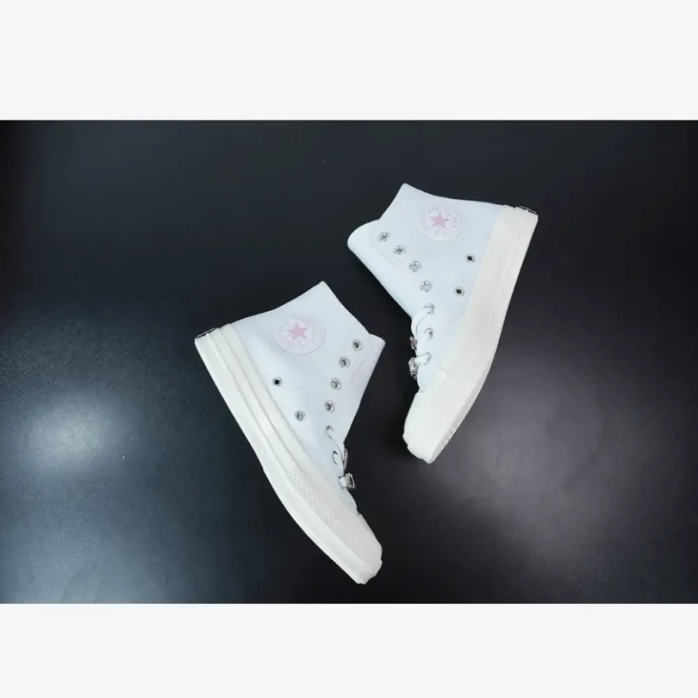 Converse Chuck 70 Hi Taylor White Pink  170621C
