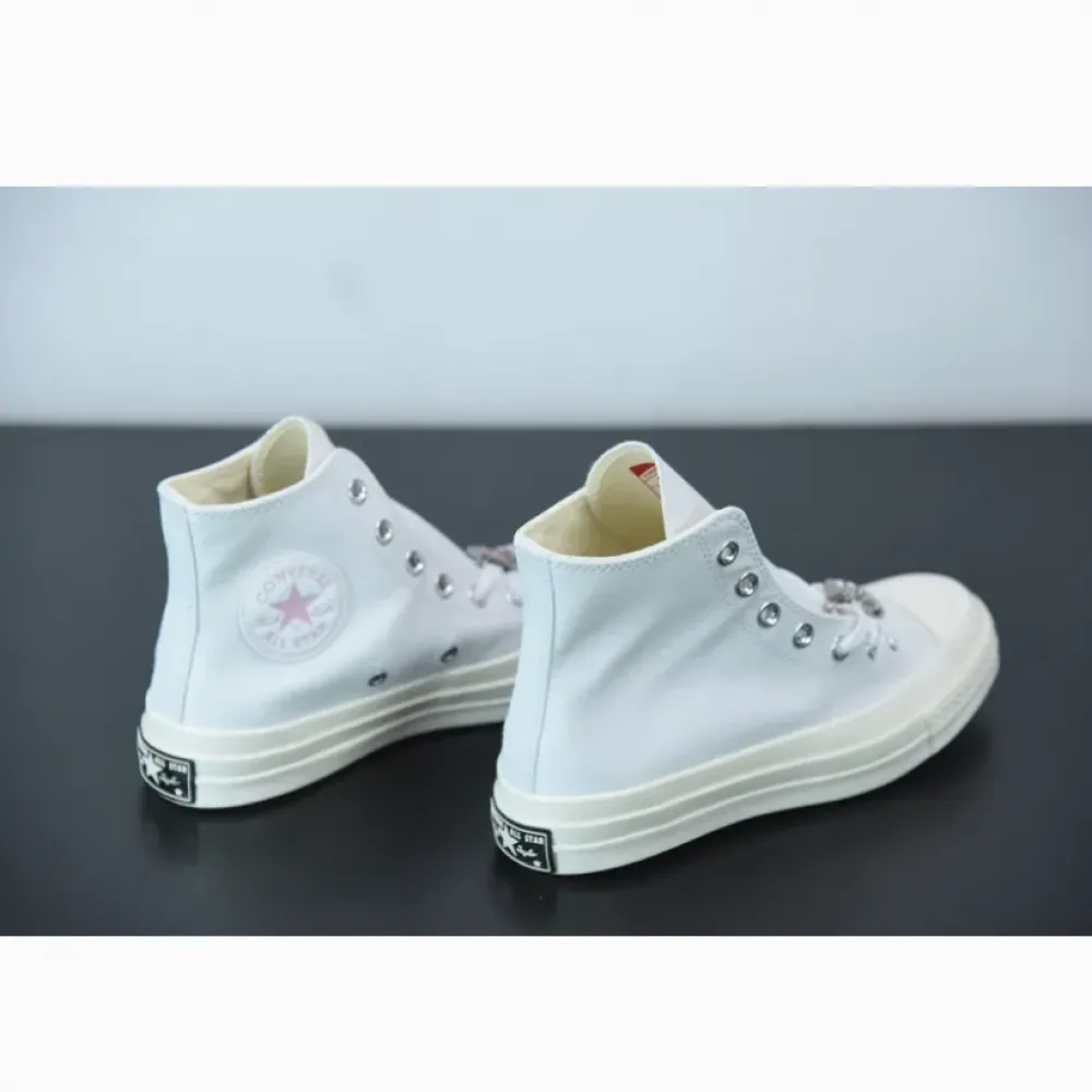 Converse Chuck 70 Hi Taylor White Pink  170621C