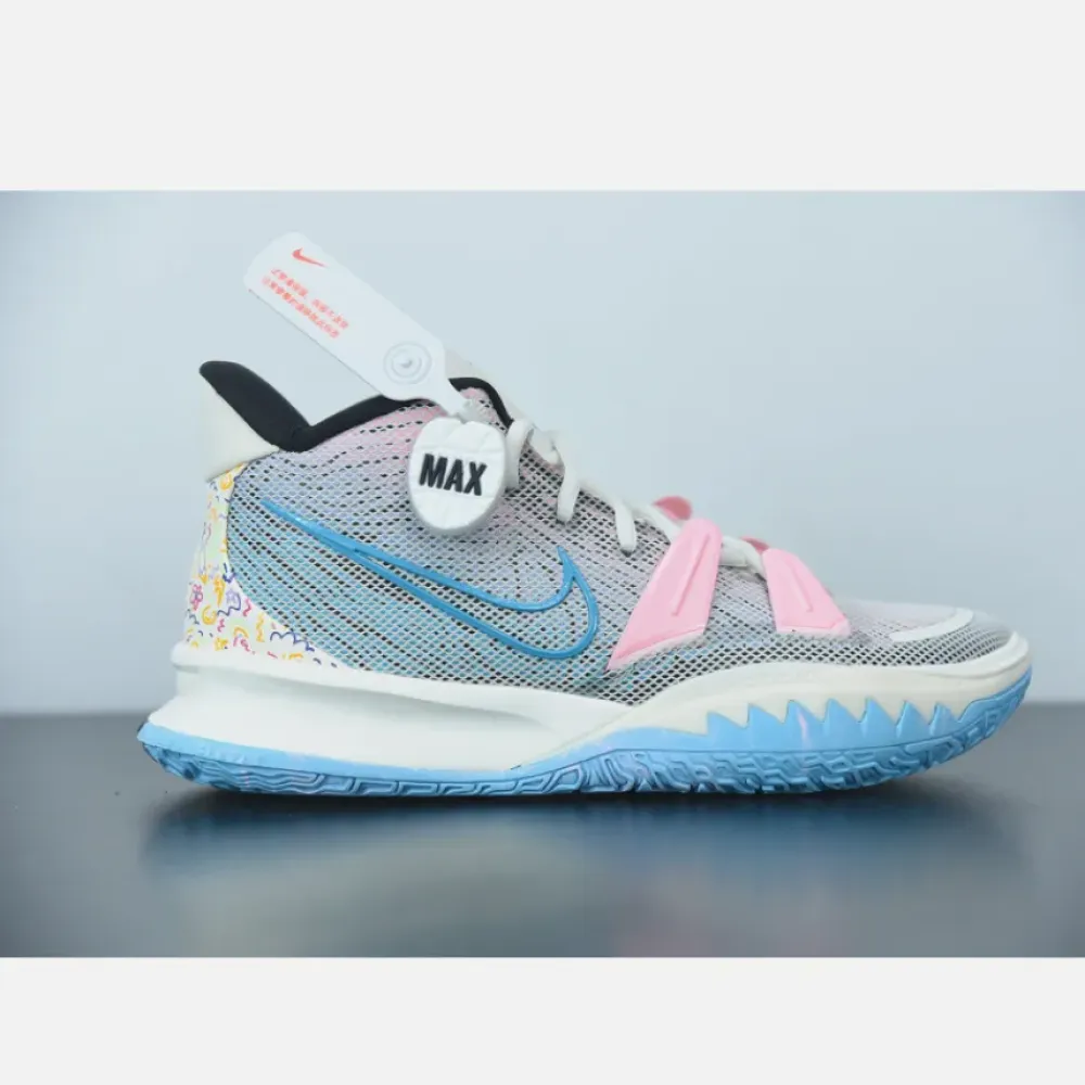 Nike Kyrie 7 Pale Ivory/Chlorine Blue-Black CZ0141-100