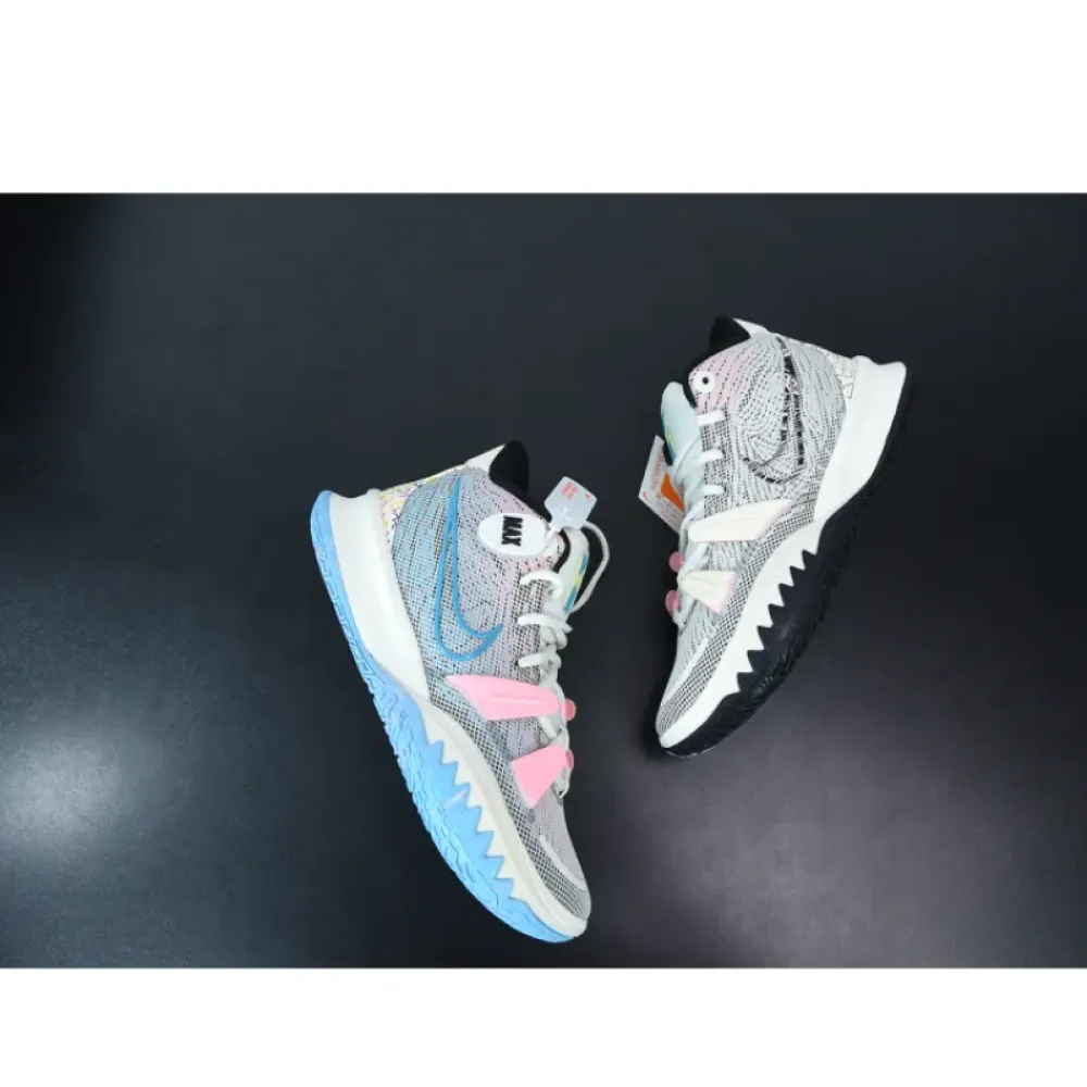 Nike Kyrie 7 Pale Ivory/Chlorine Blue-Black CZ0141-100