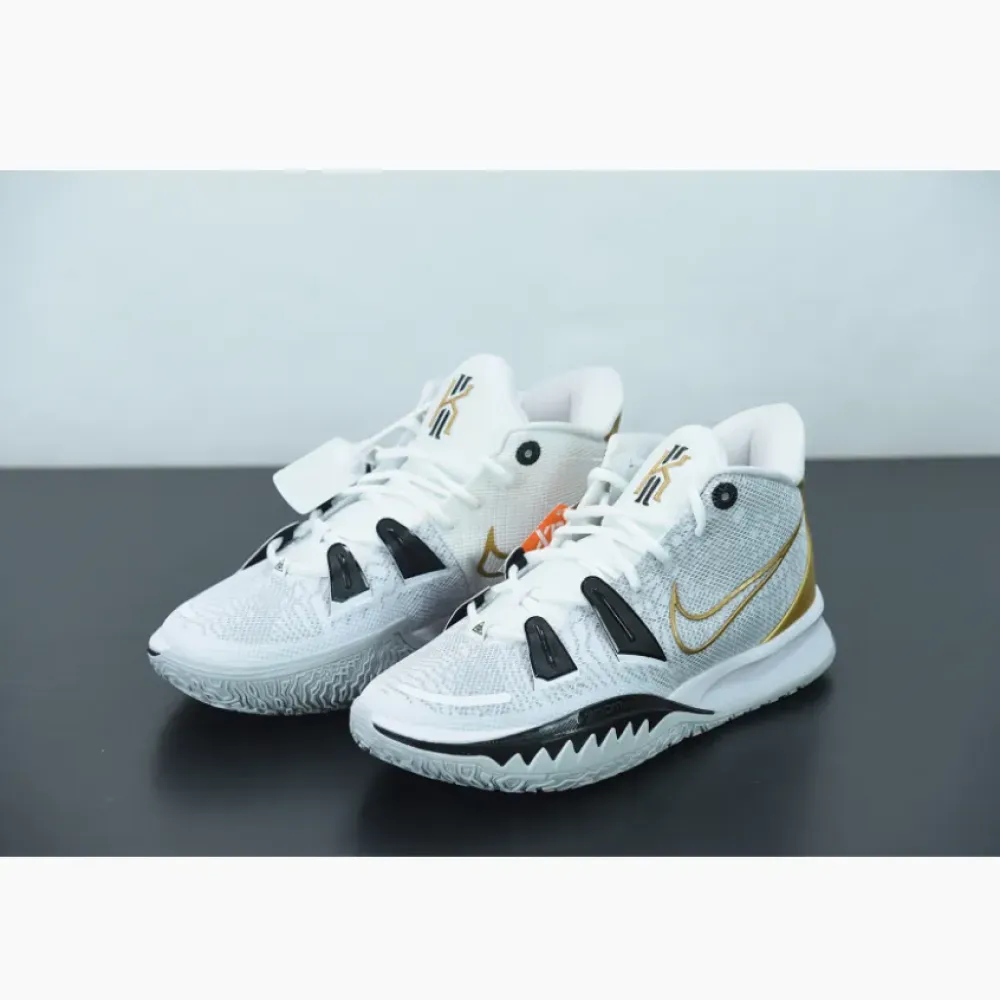 Nike Kyrie 7 ‘NBA Finals’ White/Gold-Black  CQ9326-101