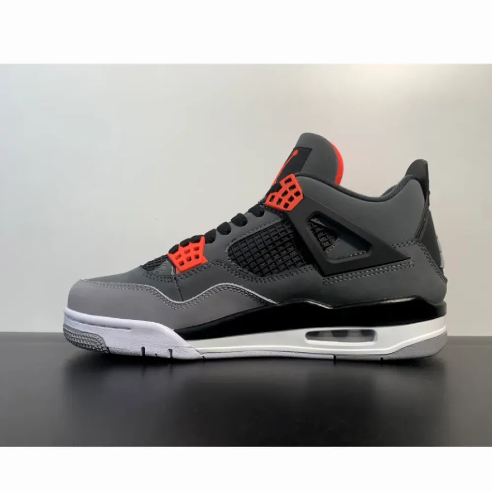 Air Jordan 4 “Infrared” Dark Grey/Infrared 23-Black  DH6927-061