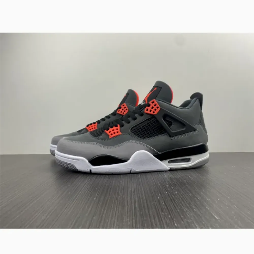 Air Jordan 4 “Infrared” Dark Grey/Infrared 23-Black  DH6927-061