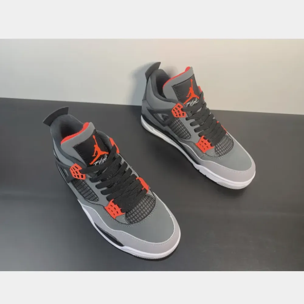Air Jordan 4 “Infrared” Dark Grey/Infrared 23-Black  DH6927-061