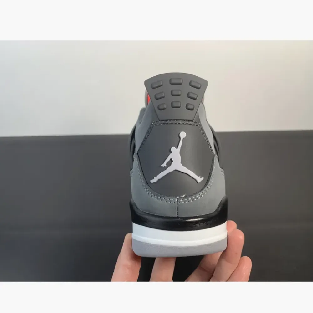 Air Jordan 4 “Infrared” Dark Grey/Infrared 23-Black  DH6927-061