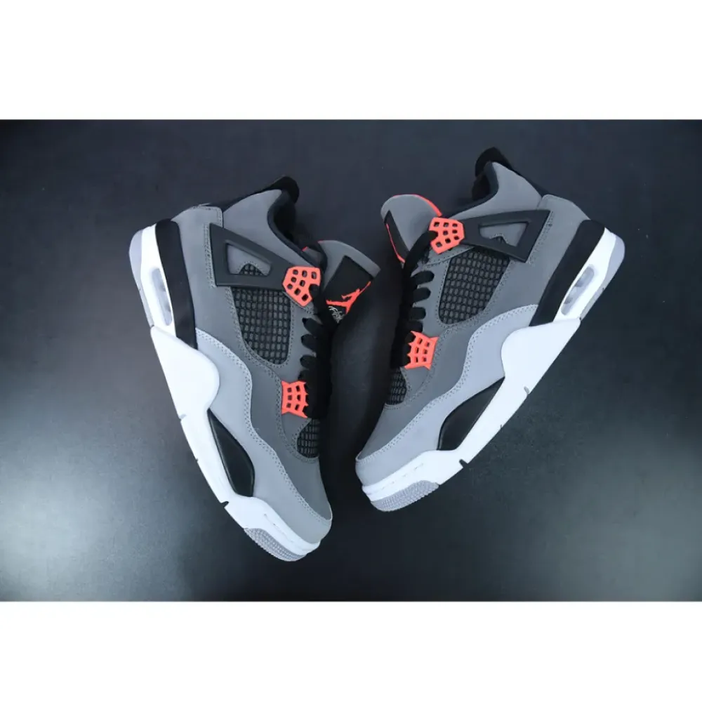 Air Jordan 4 “Infrared” Dark Grey/Infrared 23-Black  DH6927-061