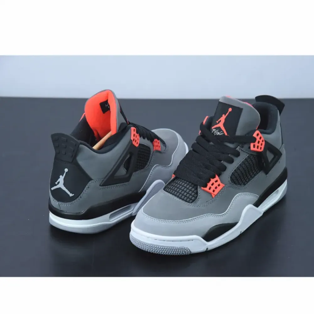 Air Jordan 4 “Infrared” Dark Grey/Infrared 23-Black  DH6927-061