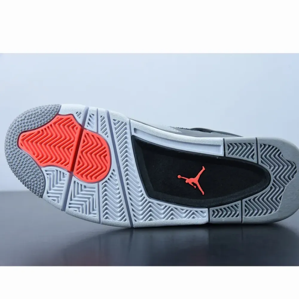 Air Jordan 4 “Infrared” Dark Grey/Infrared 23-Black  DH6927-061