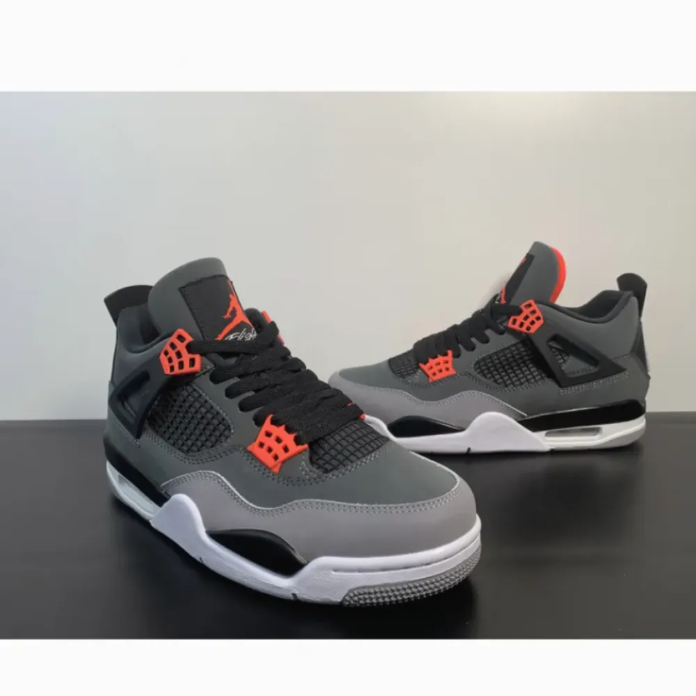 Air Jordan 4 “Infrared” Dark Grey/Infrared 23-Black  DH6927-061