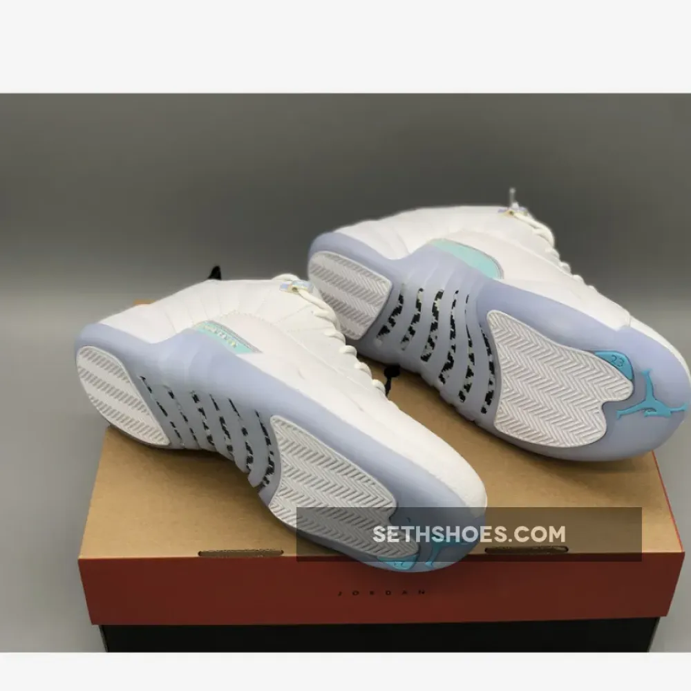 Air Jordan 12 ‘Easter’ White/White-Multi-Color  DB0733-190