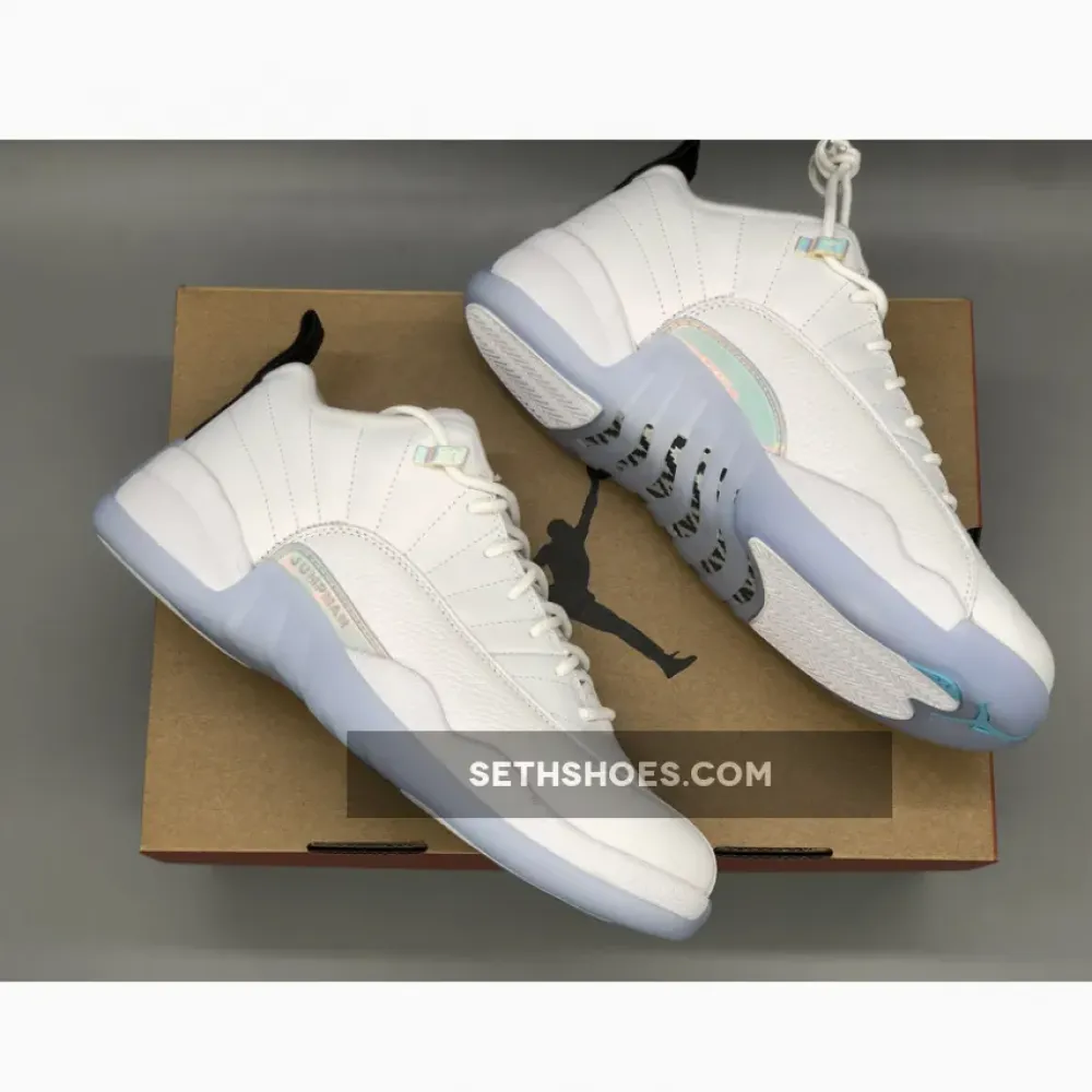 Air Jordan 12 ‘Easter’ White/White-Multi-Color  DB0733-190