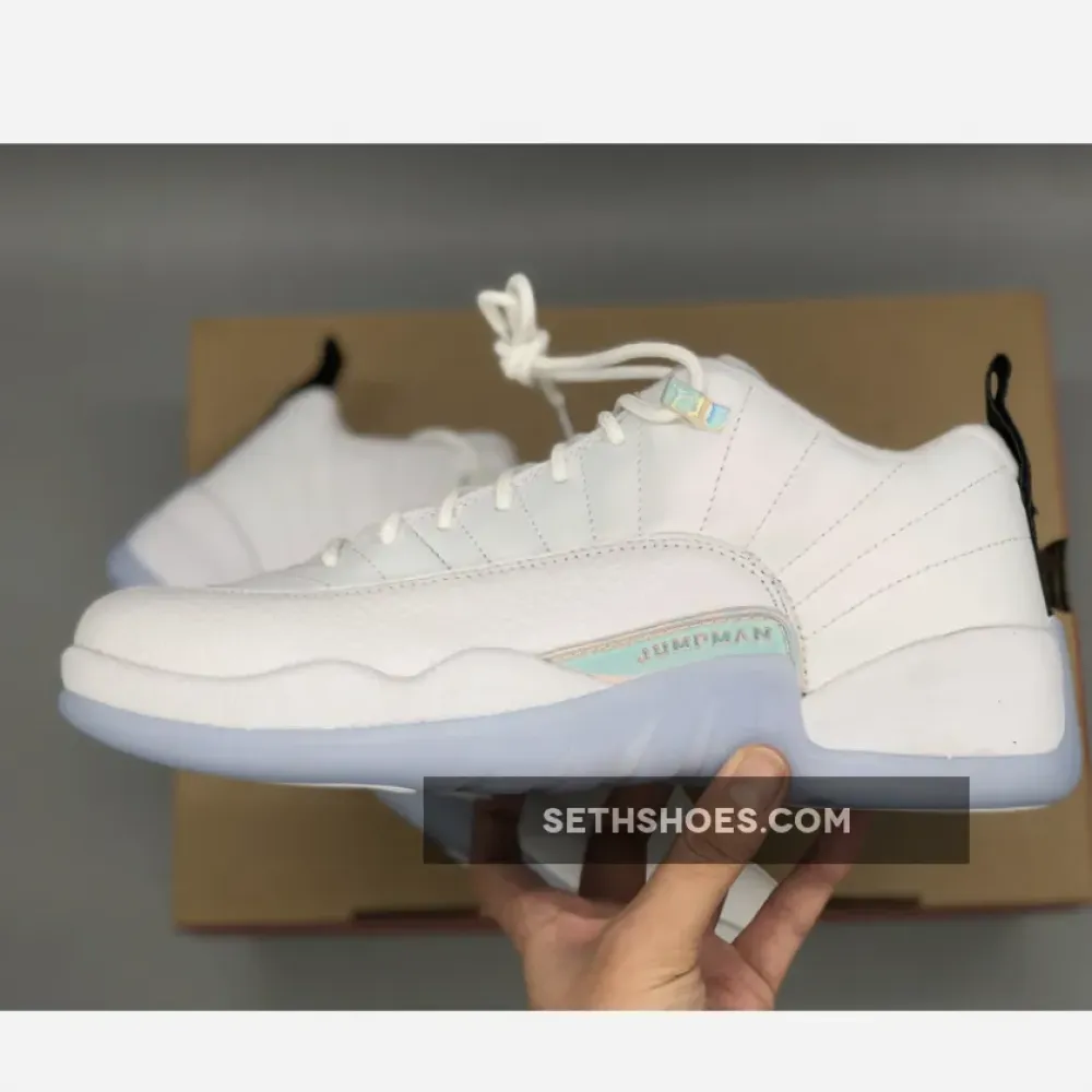 Air Jordan 12 ‘Easter’ White/White-Multi-Color  DB0733-190
