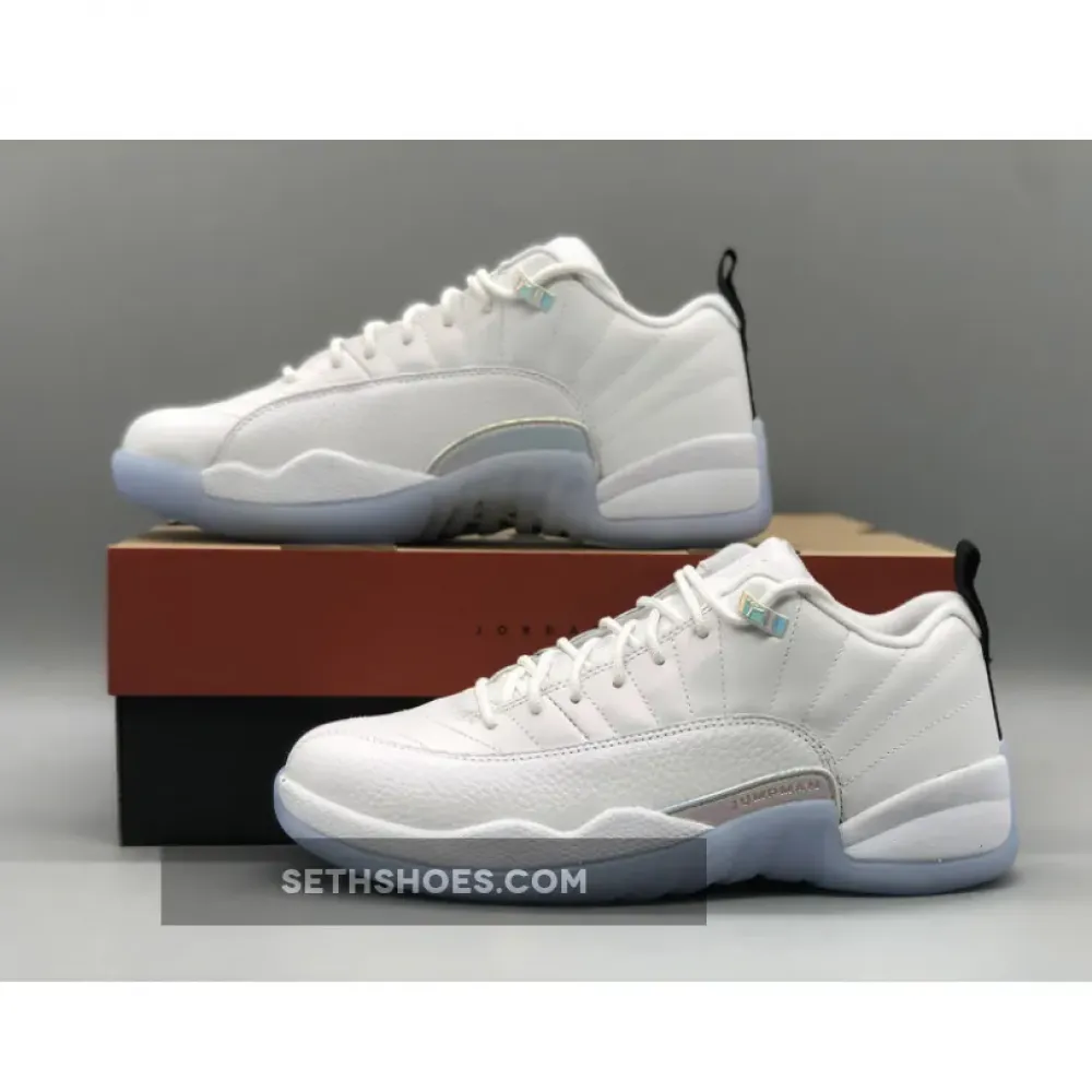 Air Jordan 12 ‘Easter’ White/White-Multi-Color  DB0733-190