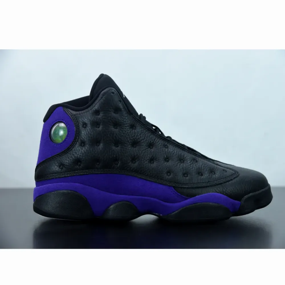 Air Jordan 13 Black/White-Court Purple  DJ5982-015