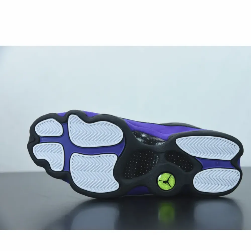 Air Jordan 13 Black/White-Court Purple  DJ5982-015