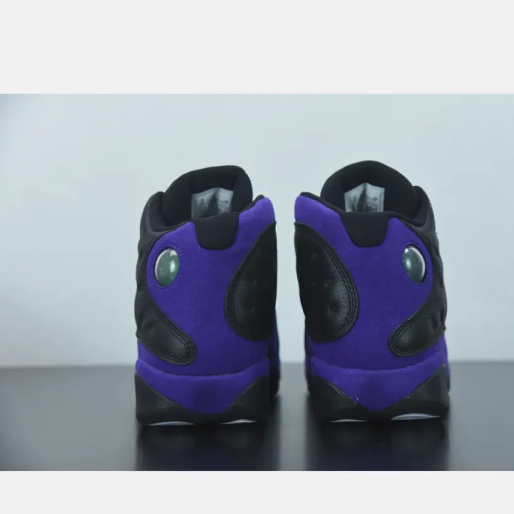 Air Jordan 13 Black/White-Court Purple  DJ5982-015