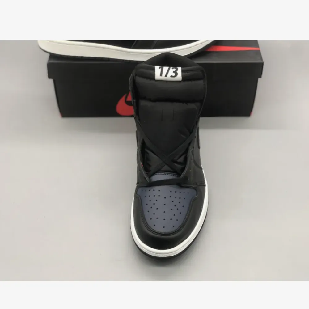 The Spike Lee x Air Jordan 1 Retro High OG Midnight Navy/Black-White 705588-550