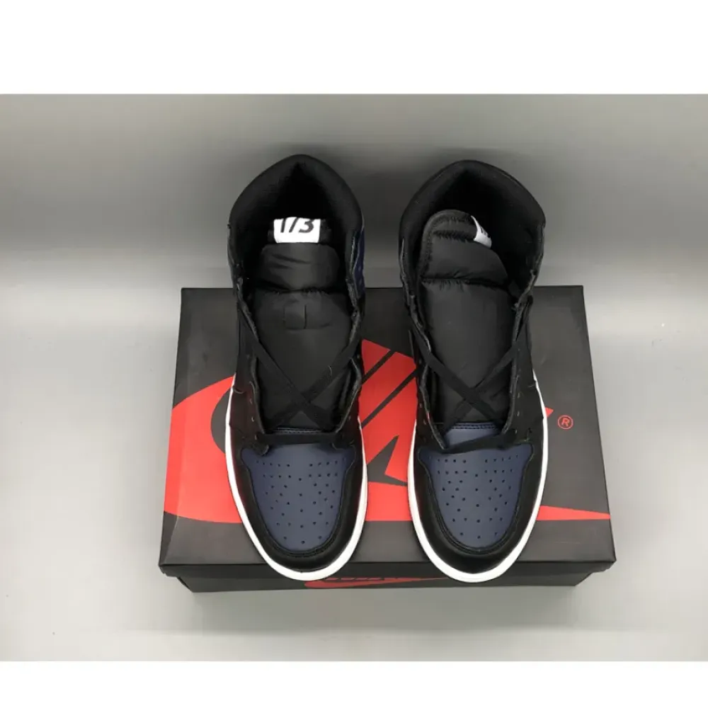 The Spike Lee x Air Jordan 1 Retro High OG Midnight Navy/Black-White 705588-550