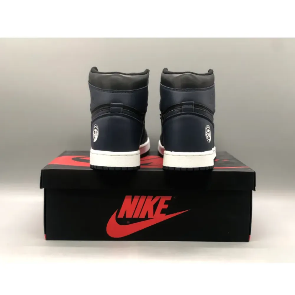 The Spike Lee x Air Jordan 1 Retro High OG Midnight Navy/Black-White 705588-550