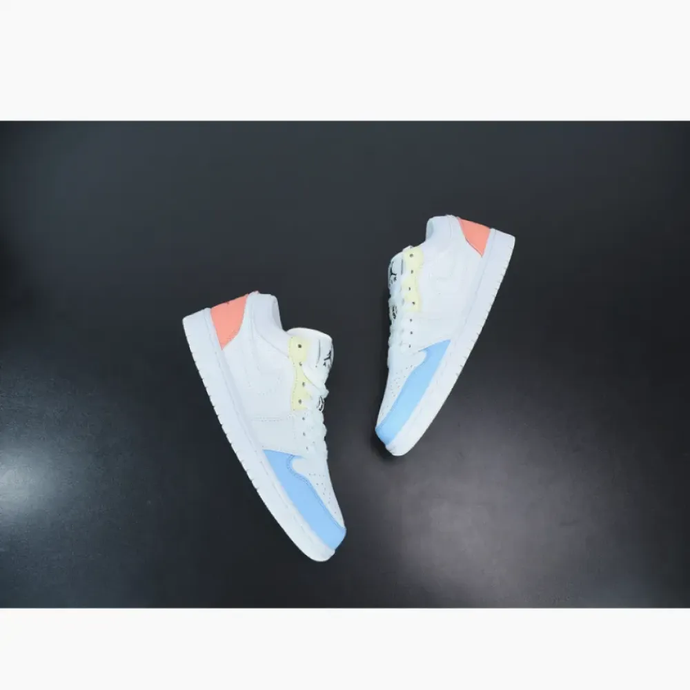 Air Jordan 1 Low ‘To My First Coach’ Sail/White-Zitron  DJ6909-100