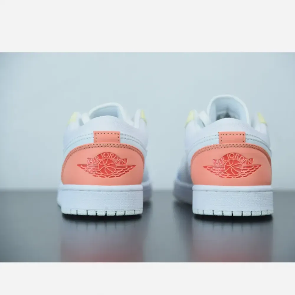 Air Jordan 1 Low ‘To My First Coach’ Sail/White-Zitron  DJ6909-100