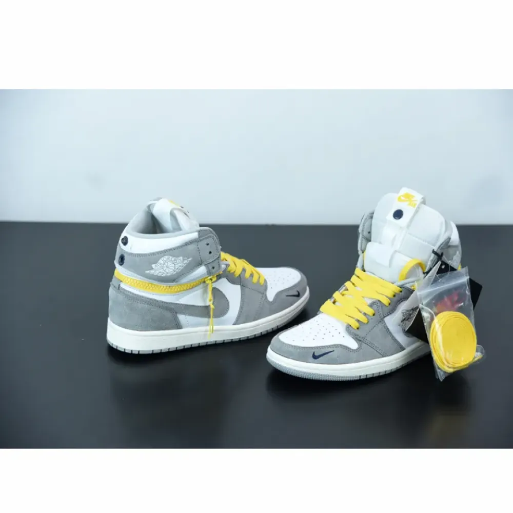 Air Jordan 1 High Switch “Light Smoke Grey”  CW6576-100