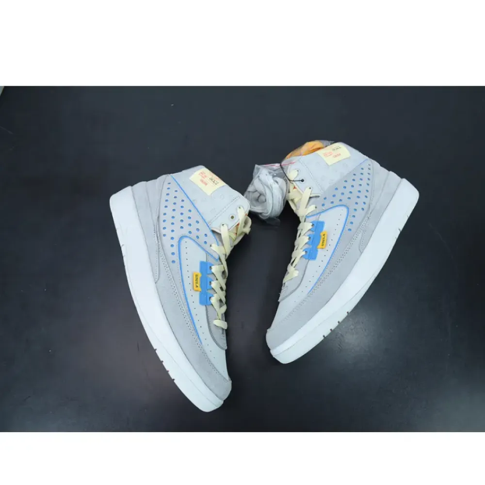 Union x Air Jordan 2 “Grey Fog”  DN3802-001