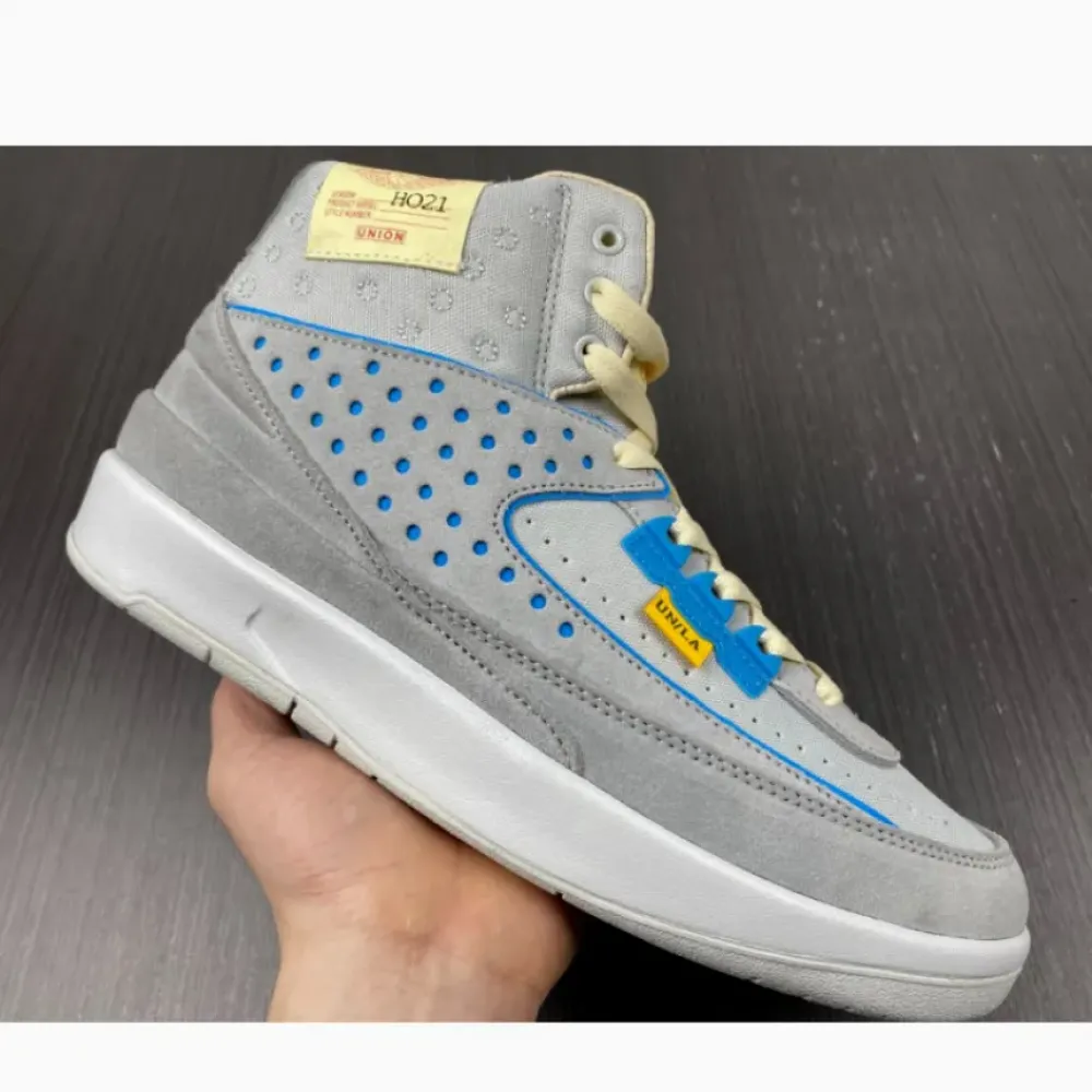 Union x Air Jordan 2 “Grey Fog”  DN3802-001