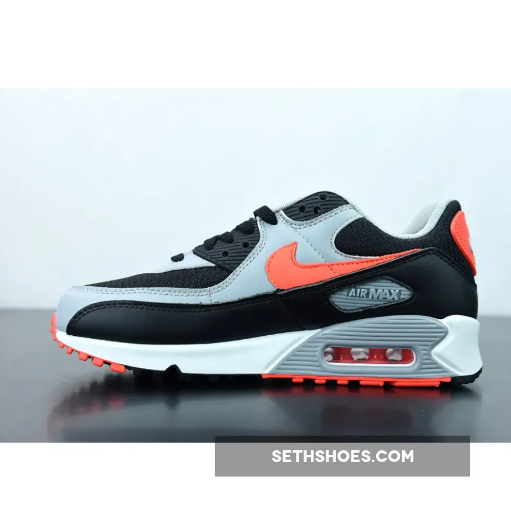 Nike Air Max 90 “Infrared” Black/Radiant Red  CZ4222-001