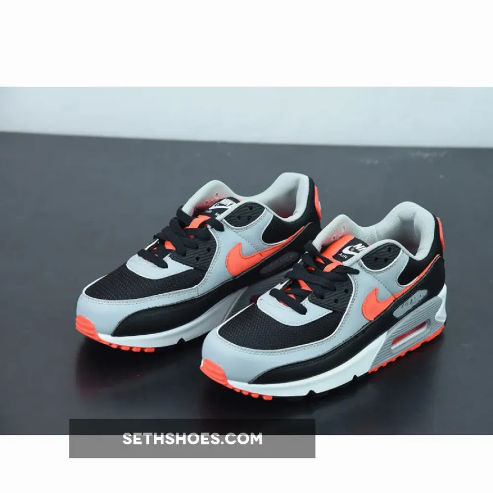 Nike Air Max 90 “Infrared” Black/Radiant Red  CZ4222-001
