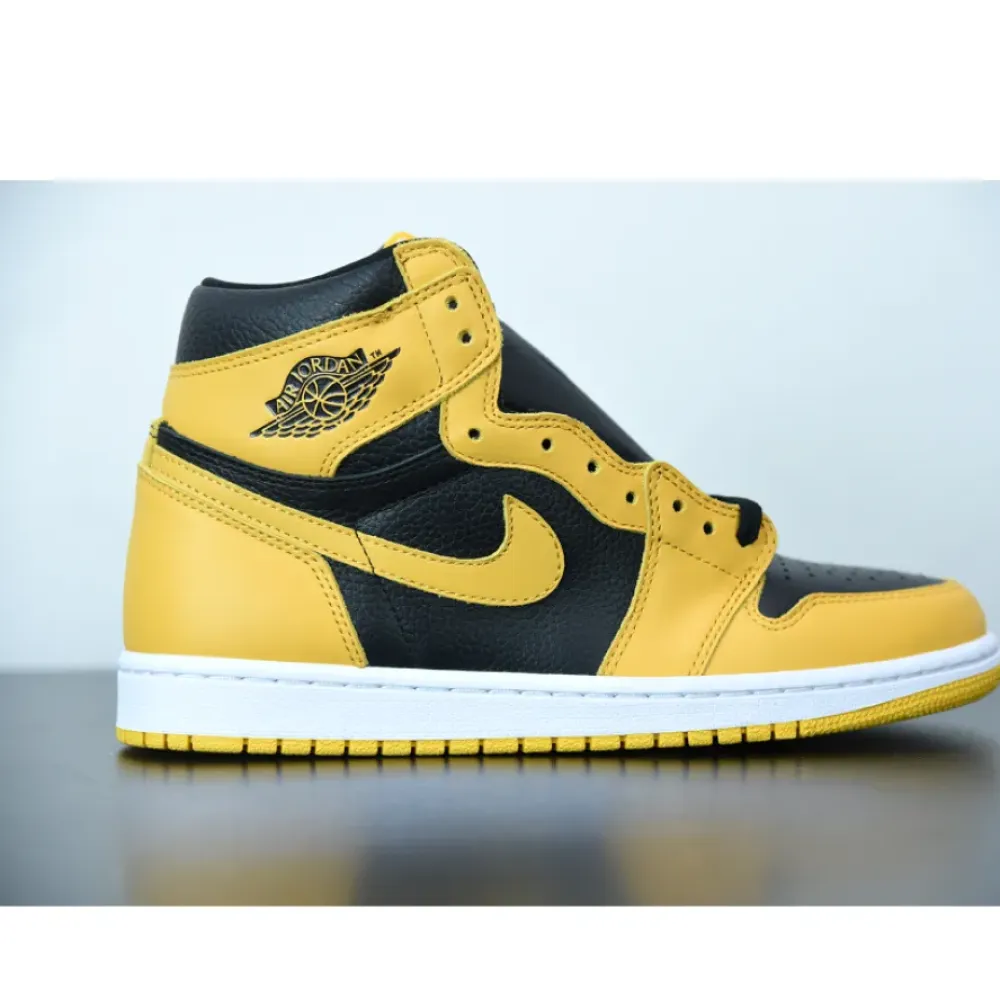 Air Jordan 1 High OG Pollen/Black-White  555088-701