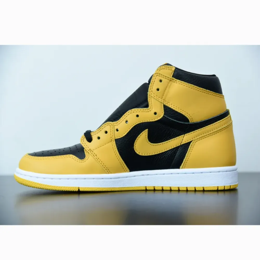 Air Jordan 1 High OG Pollen/Black-White  555088-701
