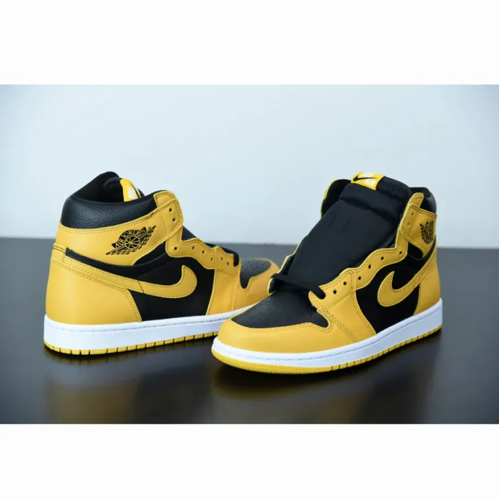 Air Jordan 1 High OG Pollen/Black-White  555088-701