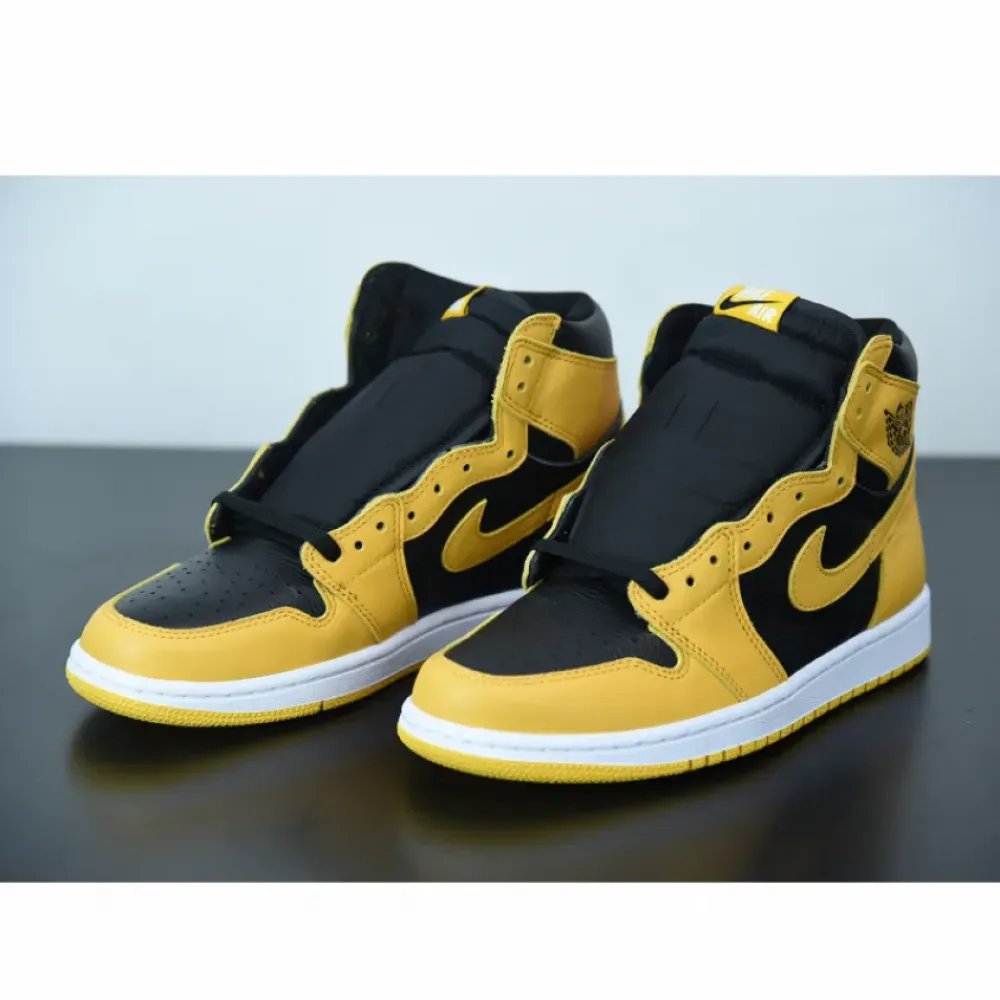 Air Jordan 1 High OG Pollen/Black-White  555088-701