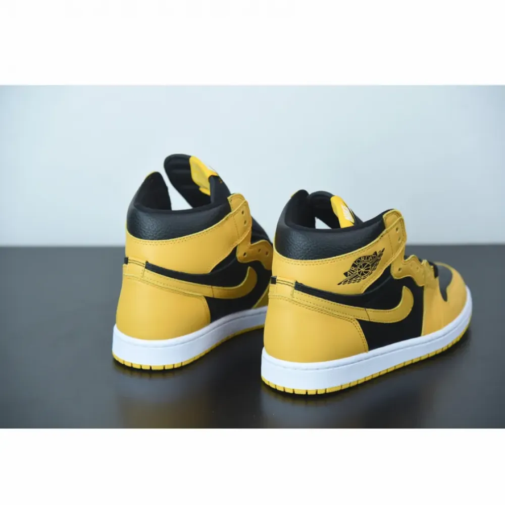 Air Jordan 1 High OG Pollen/Black-White  555088-701