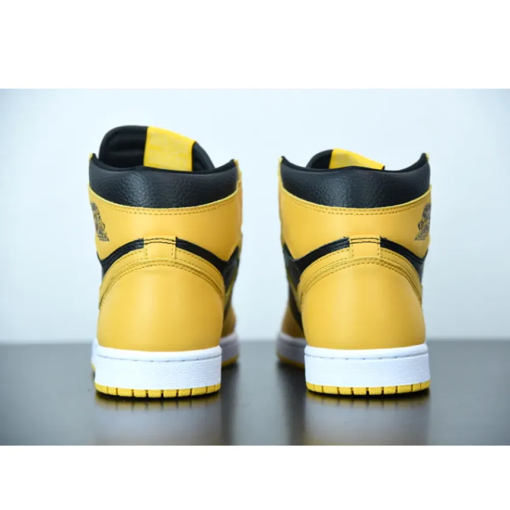 Air Jordan 1 High OG Pollen/Black-White  555088-701