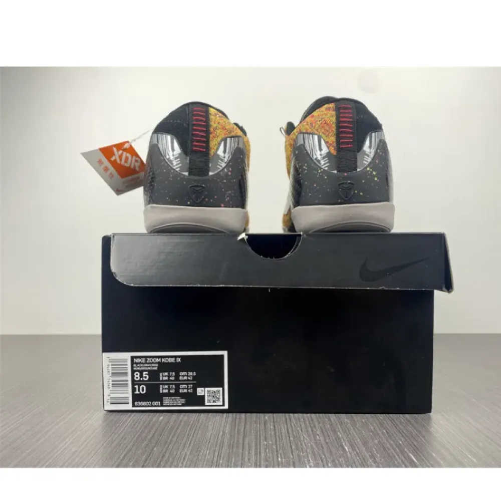 Nike Kobe 9 Elite Low “Masterpiece” iD  636602-001