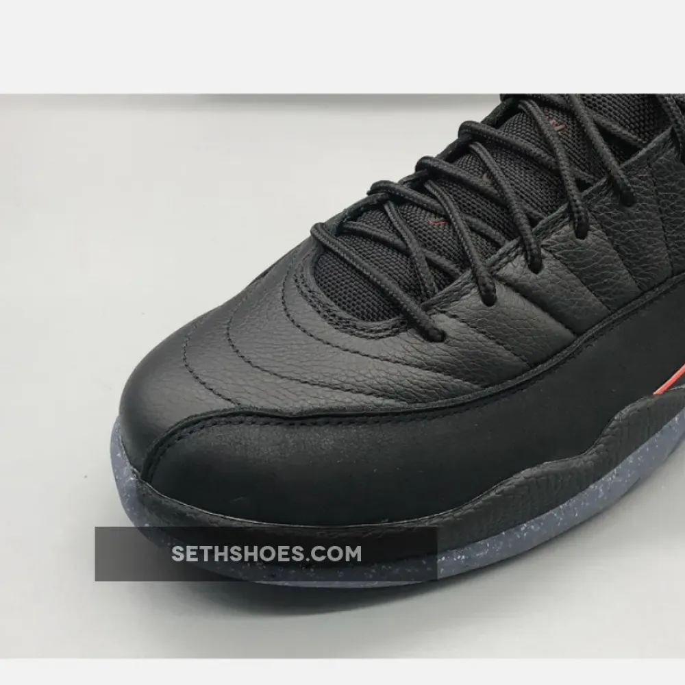 Air Jordan 12 “Utility” Black/Black-Bright Crimson-White  DC1062-006