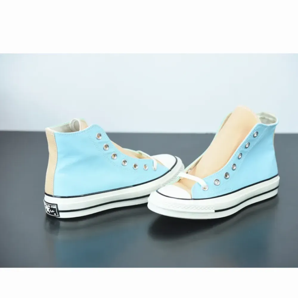 Converse Tri-Panel Chuck 70 High Top Enamel Mint/Cyan Tint 171124C
