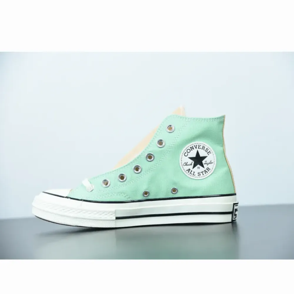Converse Tri-Panel Chuck 70 High Top Enamel Mint/Cyan Tint 171124C