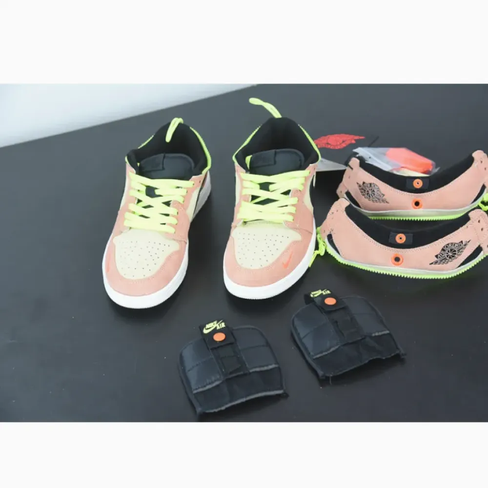 Air Jordan 1 High Switch Peach Neon  CW6576-800