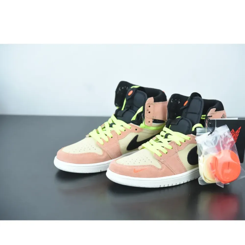 Air Jordan 1 High Switch Peach Neon  CW6576-800