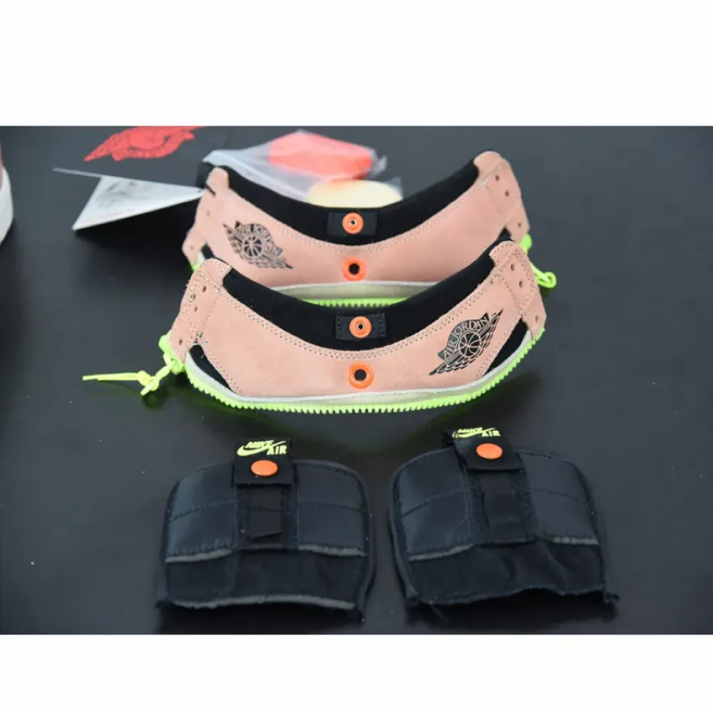 Air Jordan 1 High Switch Peach Neon  CW6576-800