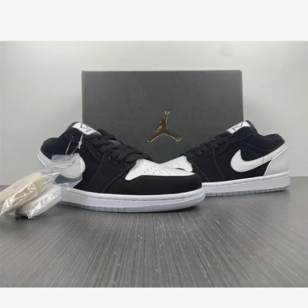 Air Jordan 1 Low Black White  DH6931-001
