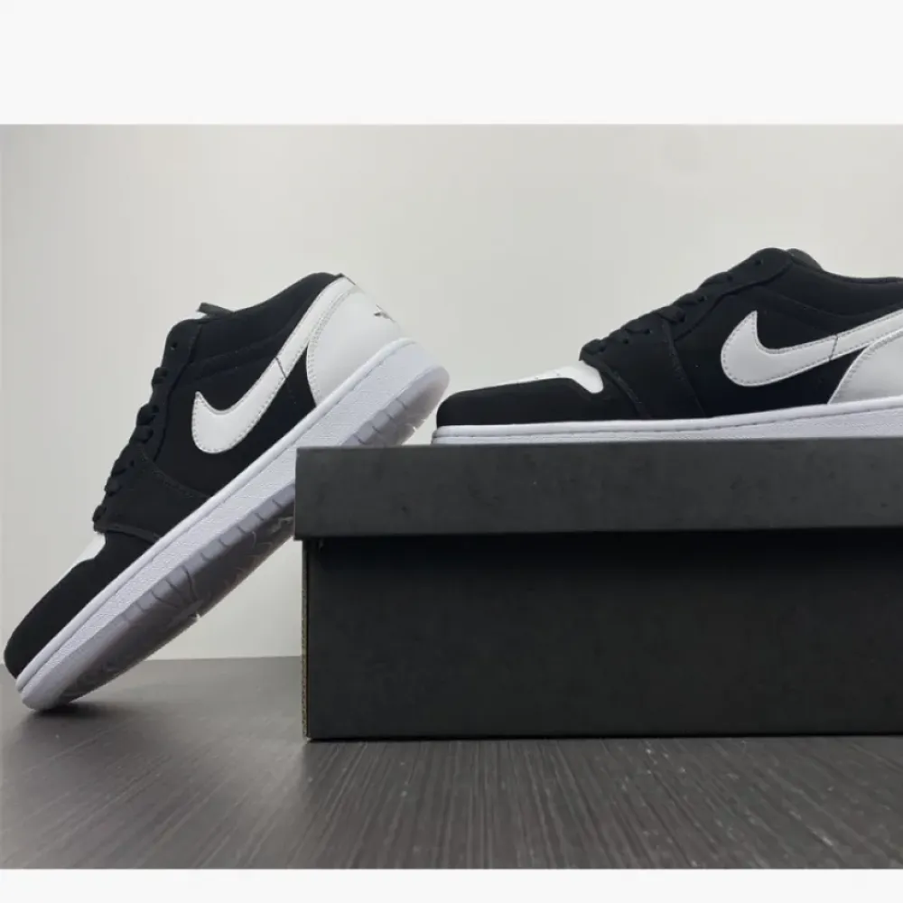 Air Jordan 1 Low Black White  DH6931-001