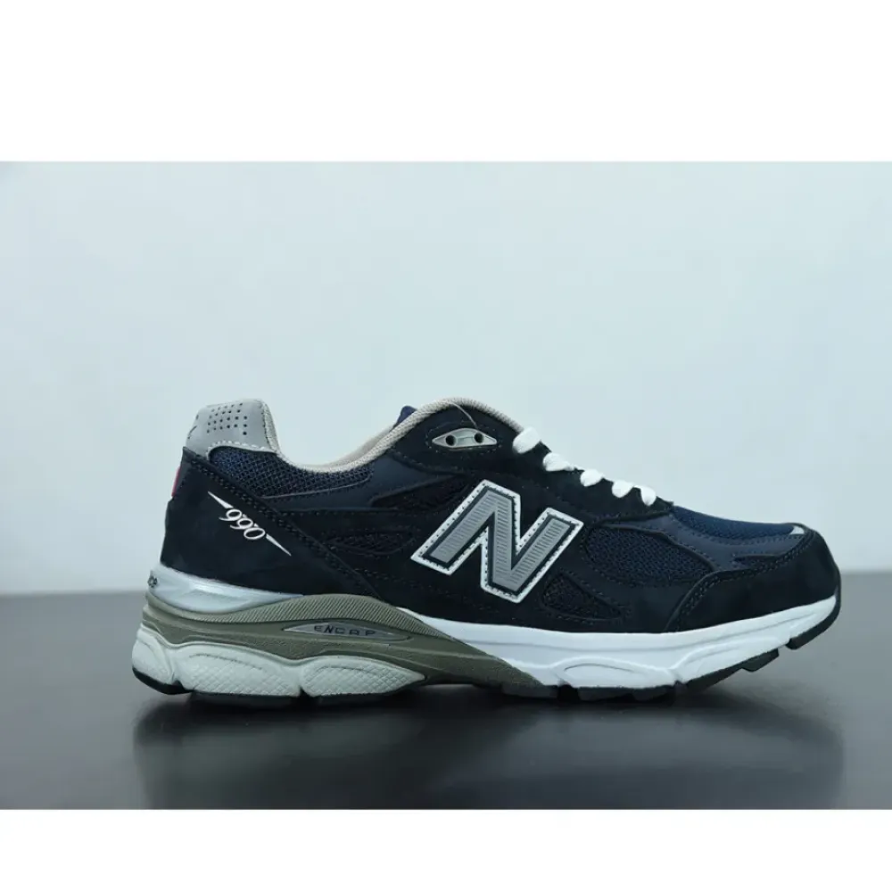 New Balance 990v3 Navy White  M990NB3